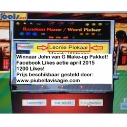 Facebook Like en Win actie april 2015