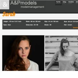 Publicatie foto's van model Sarah @AenPmodels